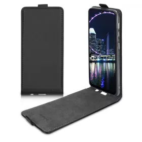   Θήκη για Samsung Galaxy A10, Οικολογικό δέρμα, Μαύρη, 49823.01