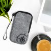 Θήκη τηλεφώνου γενικής χρήσης L - 6,5 ιντσών, Microfiber, Μαύρο, 49866.3.02