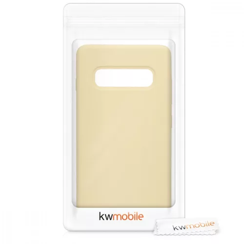 Θήκη για Samsung Galaxy S10 Plus, Silicone, Yellow, 49028.158