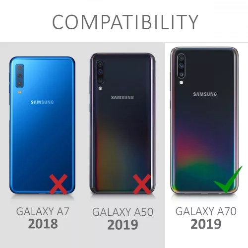 Θήκη για Samsung Galaxy A70, Silicone, Red, 48430.36
