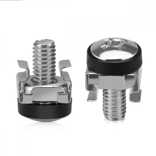 Σετ με 50 βίδες, παξιμάδια και ροδέλες M6 μέγεθος 19 ιντσών/10 ιντσών, Kwmobile, Ασημί, Μέταλλο, 50058.35.50