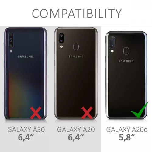 Κάλυμμα για Samsung Galaxy A20e, Σιλικόνη, Πολύχρωμο, 48743.10