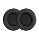 Σετ 2 μαξιλαριών αυτιών για ακουστικά Sennheiser HD225/HD205 II/HD 4.40 BT, Kwmobile, Μαύρο, Οικολογικό δέρμα, 50099.01