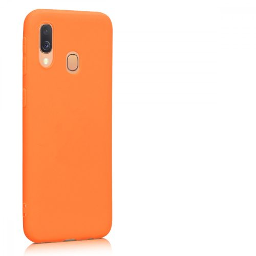 Θήκη για Samsung Galaxy A40, Silicone, Orange, 48547.150