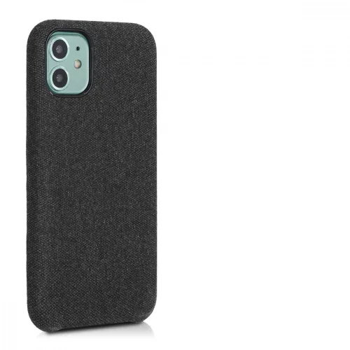 Κάλυμμα για Apple iPhone 11, Textile, Μαύρο, 49805.01
