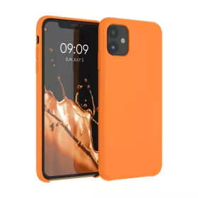 Θήκη για Apple iPhone 11, Silicone, Orange, 49724.150