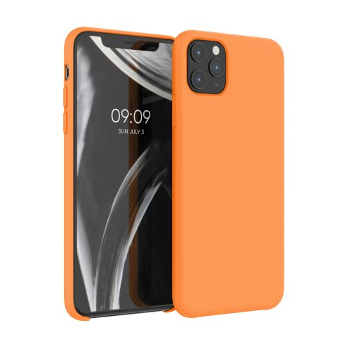 Θήκη για Apple iPhone 11 Pro Max, Silicone, Orange, 49725.150