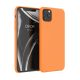 Θήκη για Apple iPhone 11 Pro Max, Silicone, Orange, 49725.150