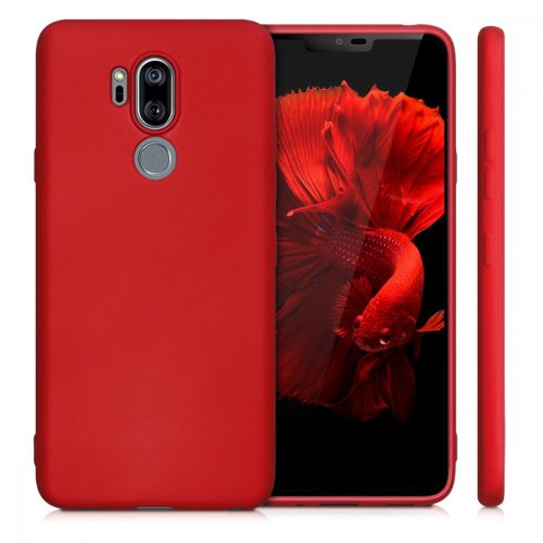 Θήκη για LG G7 ThinQ / G7 Fit / G7 One, Silicone, Red, 45159.36