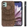 Θήκη για iPhone 11, Ξύλο, Καφέ, 49799.04