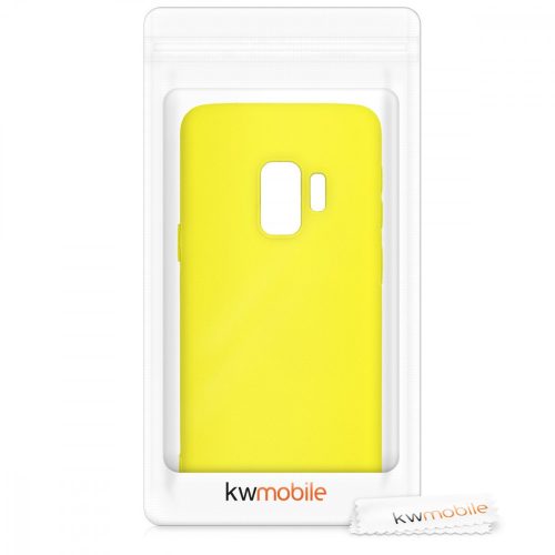 Θήκη για Samsung Galaxy S9, Silicone, Yellow, 44089.165