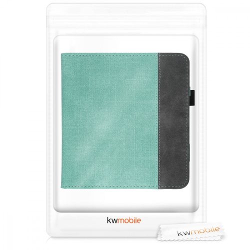 Κάλυμμα για Tolino Vision 5, Οικολογικό δέρμα, Πράσινο, 50905.01