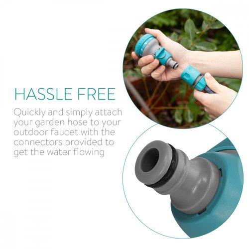 Σετ 4 συνδέσμων σωλήνα Navaris, ακροφύσιο, κιτ βρύσης, σύνδεσμος σωλήνα, 51021.01