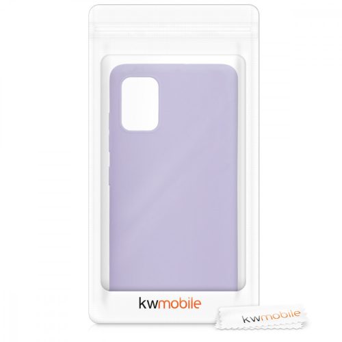 Θήκη για Samsung Galaxy A51, Silicone, Purple, 51196.108