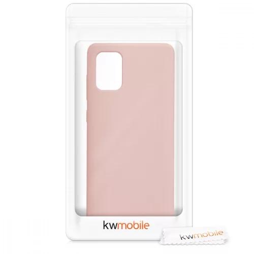 Θήκη για Samsung Galaxy A71, Silicone, Pink, 51209.52