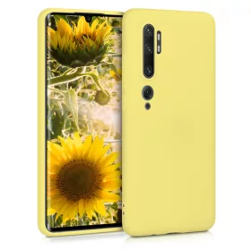   Θήκη για Xiaomi Mi Note 10 / Mi Note 10 Pro, Silicone, Yellow, 50948.49