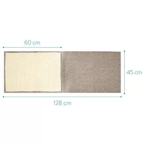 Προστασία από γρατσουνιές για γάτες, 60x70 cm, Sisal, Brown, 48412.24.02