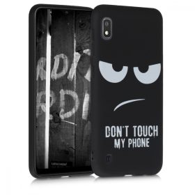   Θήκη για Samsung Galaxy A10, Silicone, Black, 50035.02