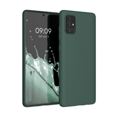 Θήκη για Samsung Galaxy A71, Silicone, Green, 51208.171