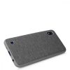 Θήκη για Samsung Galaxy A10, Textile, Grey, 51540.22