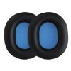 Σετ 2 μαξιλαριών αυτιών για ακουστικά Sennheiser HD8/HD8 DJ/HD6 MIX, Kwmobile, Μαύρο, Οικολογικό δέρμα, 51571.01