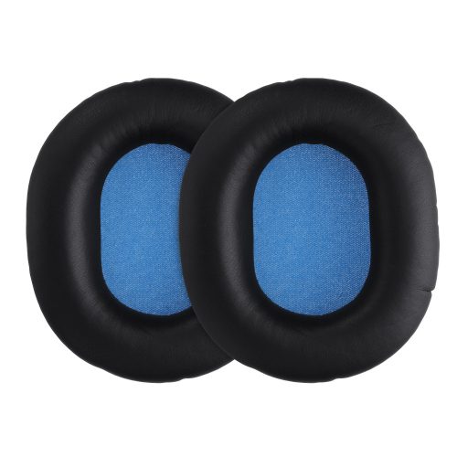 Σετ 2 μαξιλαριών αυτιών για ακουστικά Sennheiser HD8/HD8 DJ/HD6 MIX, Kwmobile, Μαύρο, Οικολογικό δέρμα, 51571.01