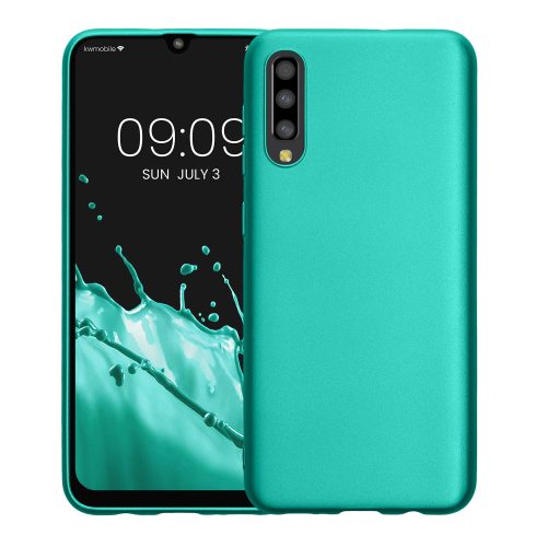 Θήκη για Samsung Galaxy A50, Silicone, Green, 48056.128