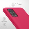 Θήκη για Samsung Galaxy A51, Silicone, Purple, 51196.175