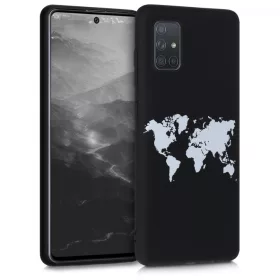   Θήκη για Samsung Galaxy A71, Silicone, Black, 51207.03