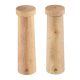Set rasnite sare si piper Navaris, mecanism ceramic, 20.5x5.5 cm, maro, lemn