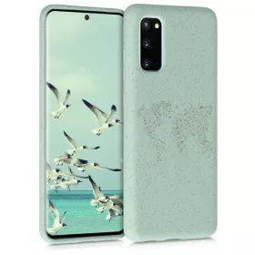   Θήκη για Samsung Galaxy S20, Φυτικές ίνες, Πράσινο, 51956.01