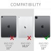 Σετ 2 ματ προστατευτικών μεμβρανών για το tablet Apple iPad Air 5 (2022), Kwmobile, Transparent, Plastic, 51998.2