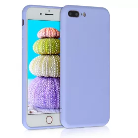   Θήκη για Apple iPhone 8 Plus / iPhone 7 Plus, Silicone, Purple, 49981.139