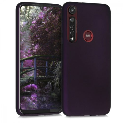 Κάλυμμα για Motorola Moto G8 Plus, Silicone, Purple, 50815.115