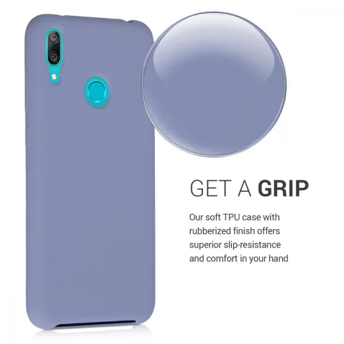 Θήκη για Huawei Y7 (2019) / Y7 Prime (2019), Silicone, Purple, 50686.130