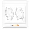 Σετ 2 Θήκες για Huawei Watch GT2 (46mm), kwmobile, Silicone, Transparent, 52277.01