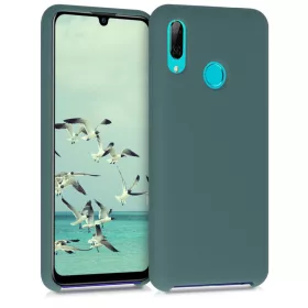   Θήκη για Huawei P Smart (2019), Silicone, Green, 47824.171