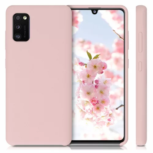 Θήκη για Samsung Galaxy A41, Silicone, Pink, 52301.52