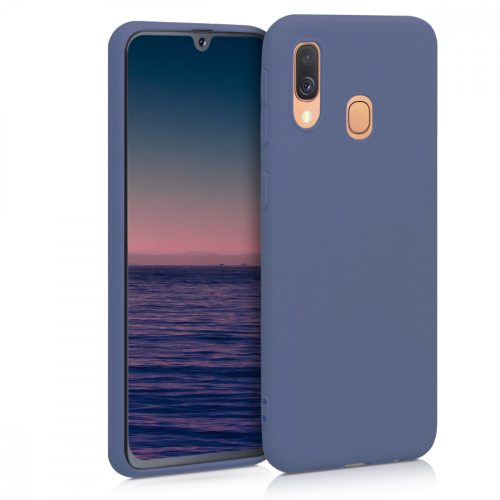 Θήκη για Samsung Galaxy A40, Silicone, Blue, 48547.168