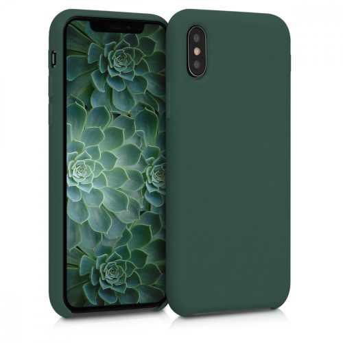 Θήκη για Apple iPhone X / iPhone XS, Silicone, Green, 46313.169