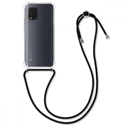 Κάλυμμα για Xiaomi Mi 10 Lite 5G, Silicone, Black, 52492.01
