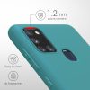 Θήκη για Samsung Galaxy A21s, Silicone, Green, 52494.57