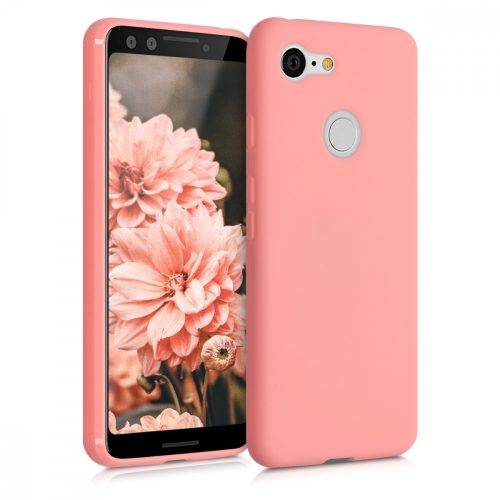 Θήκη για Google Pixel 3, Silicon, Rose Gold, 45967,76