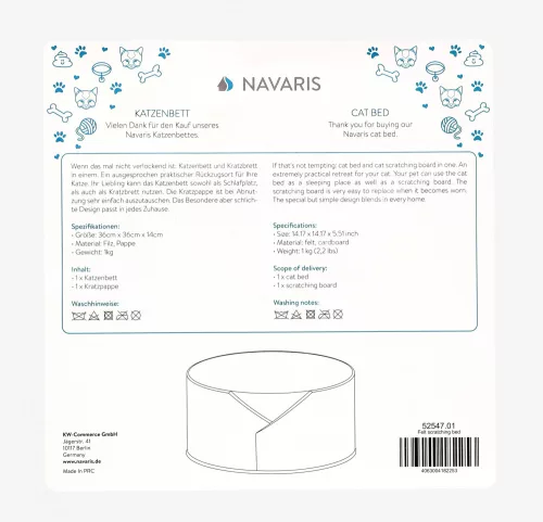 Ξυστό για γάτες Navaris, 52547.01