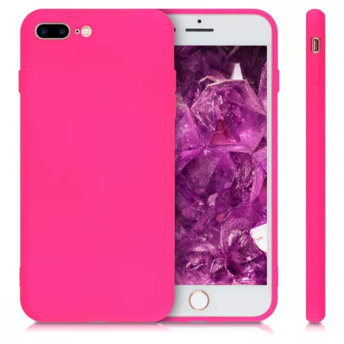 Θήκη για Apple iPhone 8 Plus / iPhone 7 Plus, Σιλικόνη, Ροζ, 49981.77