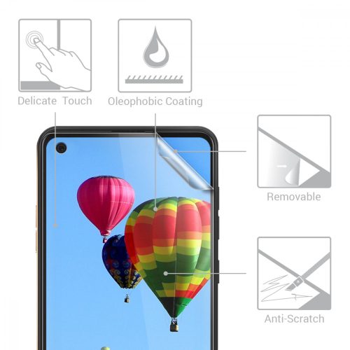 Σετ 3 προστατευτικών μεμβρανών για Samsung Galaxy A21s, kwmobile, εμπρός, διαφανές, 52569.1