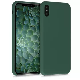   Θήκη για Apple iPhone XS Max, Silicone, Green, 45909.169