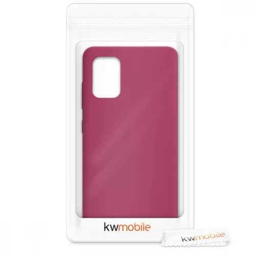Κάλυμμα για Samsung Galaxy A71, Silicone, Purple, 51209.175