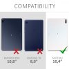 Σετ 2 ματ προστατευτικών μεμβρανών για το tablet Huawei MatePad (10,4"), Kwmobile, Transparent, Plastic, 52608.2
