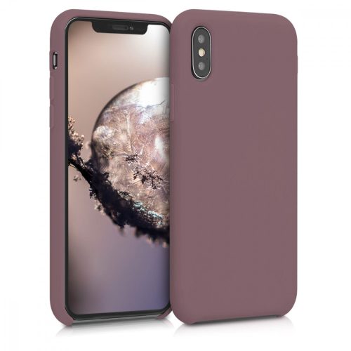Θήκη για Apple iPhone X / iPhone XS, Silicone, Purple, 46313.181